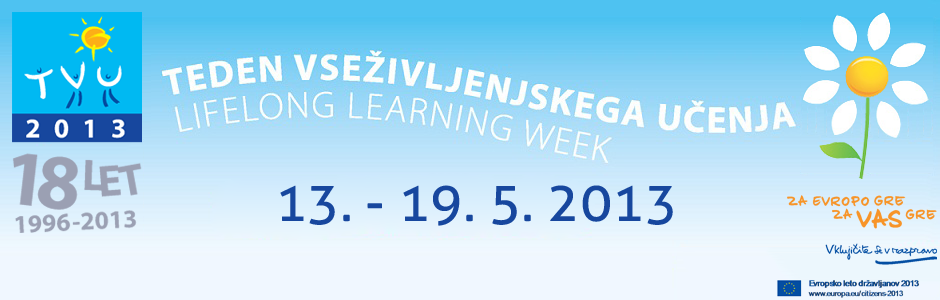 Teden vseživljenjskega učenja 2013